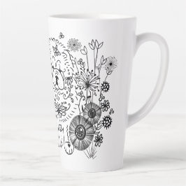 ICH WECKTE AUF WIE DIESE Chow Latte Tasse