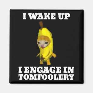 Ich Weckte hoch und engagierte mich in Tomfoolery  Magnet
