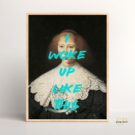 Ich weckte so auf wie dieses Zitat aus der Renaiss Poster