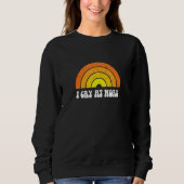Ich weine am Arbeitsplatz Sad Worker Sarcasm Büro Sweatshirt (Vorderseite)