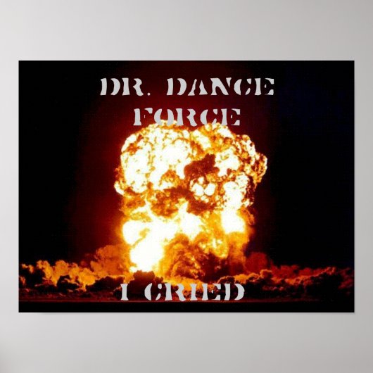 Ich weinte poster (Vorne)