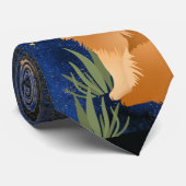 ICH WEISS, DASS DU DA DRAUSSEN BIST. KRAWATTE (Gerollt)