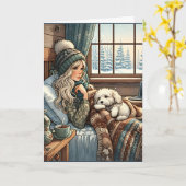 Ich weiß, dass du dich schwer getan hast | Empathi Karte (Gelbe Blume)