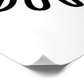 Ich weiß, dass du viel lustigen Backpuffer getrunk Poster (Ecke)