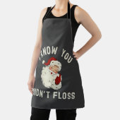 Ich weiß, dass du Weihnachten nicht gefallen hast  Schürze (InSitu)