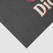 Ich weiß, dass du Zahnarzt-Zahnarzt nicht gestorbe Seidenpapier (Detail)