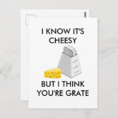 Ich weiß, dass es heiß ist, aber ich denke, du bis postkarte (Vorne/Hinten)