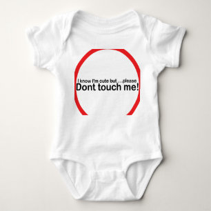 Ich weiß, dass ich bin, niedlich aber bitte nicht baby strampler