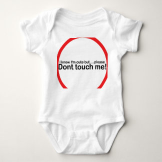 Ich weiß, dass ich bin, niedlich aber bitte nicht baby strampler