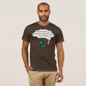 Ich weiß, dass ich einen Elektron-T - Shirt verlor (Vorne ganz)