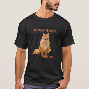 Ich weiß, dass ich hier überall auf dem Sofa Got h T-Shirt