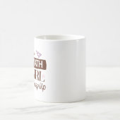 Ich weiß, dass ich Mathe wie ein Mädchen mache, ve Kaffeetasse (Mittel)