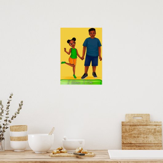 Ich weiß, dass ich Poster posten kann (Küche)