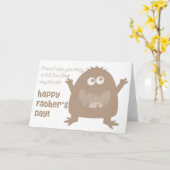 Ich weiß, dass ich Sie verrückte glückliche der Karte (Gelbe Blume)