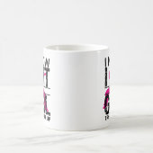 Ich weiß, dass ich trage, als ob ein Mädchen versu Kaffeetasse (Mittel)