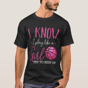 Ich weiß, dass ich wie ein Basketballtrainer eines T-Shirt