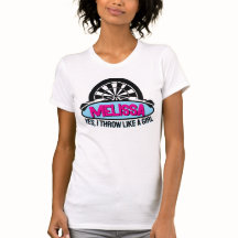 Ich weiß, dass ich wie ein Dart-Hemd werfe