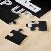 Ich weiß, dass ich wie ein Girl-Fußball spiele Puzzle (Seite)