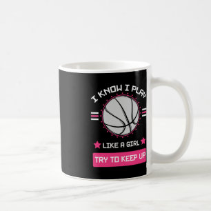 Ich weiß, dass ich wie ein Mädchen spiele und vers Kaffeetasse