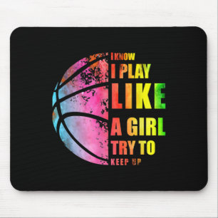 Ich weiß, dass ich wie ein Mädchen spiele und vers Mousepad