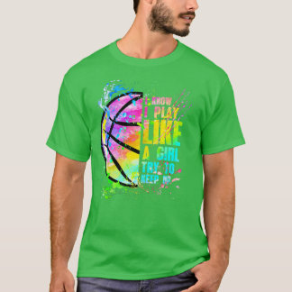 Ich weiß, dass ich wie ein Mädchen spiele und vers T-Shirt
