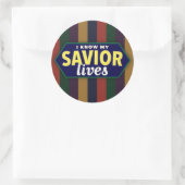 Ich weiß, dass mein Erretter lebt. Aufkleber für g (Tasche)