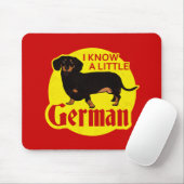 Ich weiß deutsches wenig mousepad (Mit Mouse)
