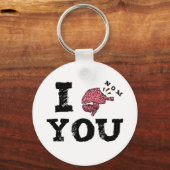 Ich weiß, du schlüsselanhänger (Vorderseite)