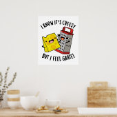 Ich weiß, es ist heiß, aber ich fühle mich riesig poster (Küche)