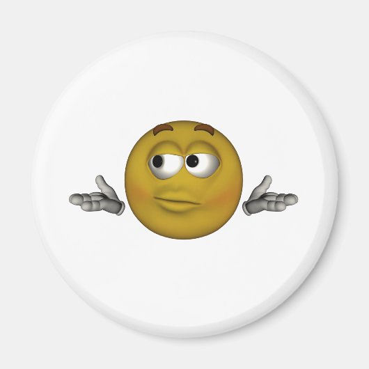 Ich weiß es nicht magnet (Vorne)