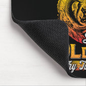 Ich weiß, ich fische wie ein alter Mann Mousepad (Ecke)