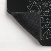 Ich weiß, ich mache Mathe wie ein Mädchen, versuch Mousepad (Ecke)
