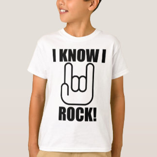 Ich weiß, ich rocke T-Shirt