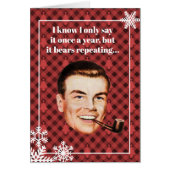 Ich weiß, ich sage es nur einmal im Jahr... (Vorne)