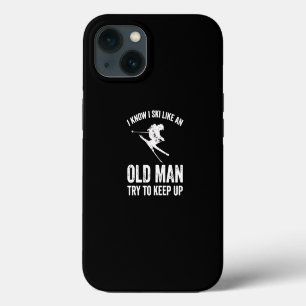 Ich weiß, ich skie wie ein alter Mann, versuche mi iPhone 13 Hülle
