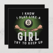 Ich weiß, ich spiele wie ein Mädchen versuchen, bi (Vorne/Hinten)