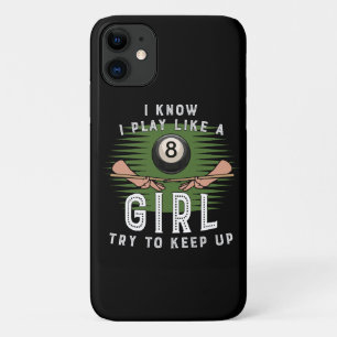 Ich weiß, ich spiele wie ein Mädchen, versucht mit Case-Mate iPhone Hülle