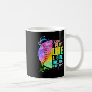 Ich weiß, ich spiele wie ein Mädchen. Versucht mit Kaffeetasse