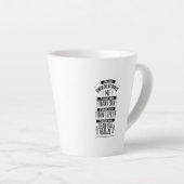 Ich weiß mehr als ich sage, nicht unterschätzen mi milchtasse (Rechte Ecke)