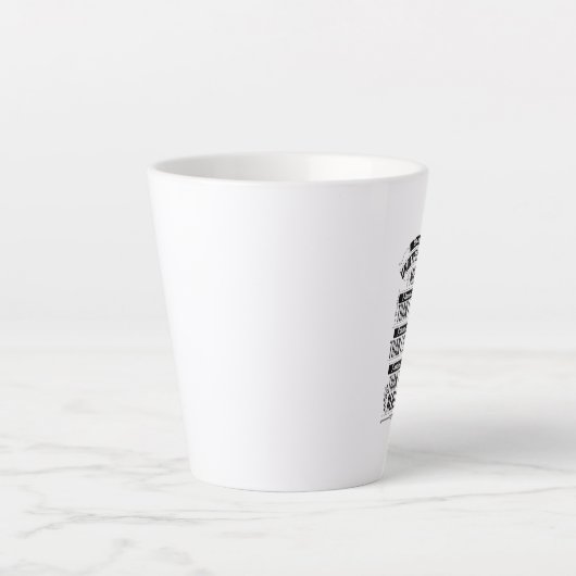 Ich weiß mehr als ich sage, nicht unterschätzen mi milchtasse (Vorderseite)