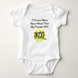 "Ich weiß mehr…" iKCG logowear für Baby Baby Strampler