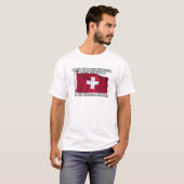 Ich weiß nicht das Beste an der Schweiz... T-Shirt (Vorne ganz)