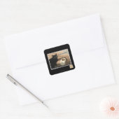 Ich weiß nicht, dass dir das wichtig ist quadratischer aufkleber (Umschlag)