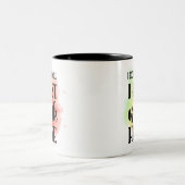 Ich weiß nicht, dass ich hier einfach arbeite zweifarbige tasse (Mittel)