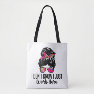 Ich weiß nicht, dass ich hier einfach nur lustige tasche