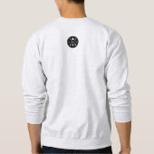 Ich weiß nicht sweatshirt (Rückseite)