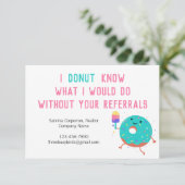 Ich weiß nicht, was ich ohne dich machen würde RSVP karte (Stehend Vorderseite)