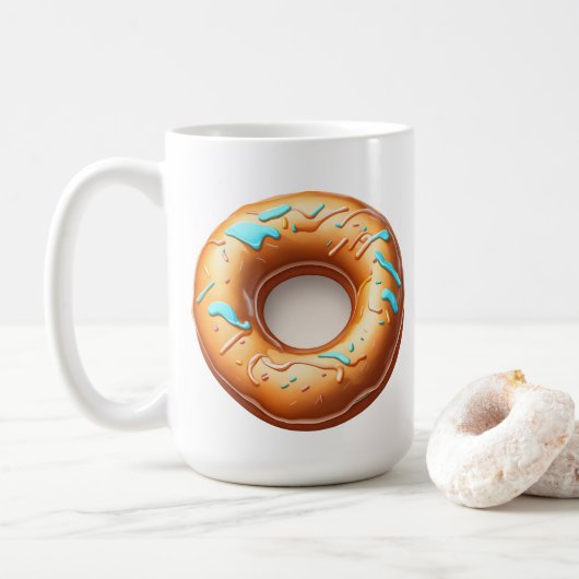Ich weiß nicht, was ich ohne Kaffee machen werde Kaffeetasse (Mit Donut)