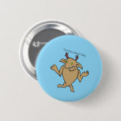 Ich weiß nicht, was ich tue Knopf Button (Vorne & Hinten)