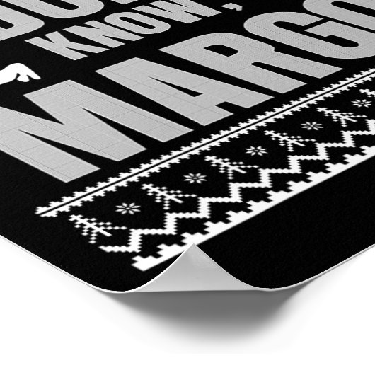 Ich weiß nicht, wie geil Weihnachten für Urlaub is Poster (Ecke)